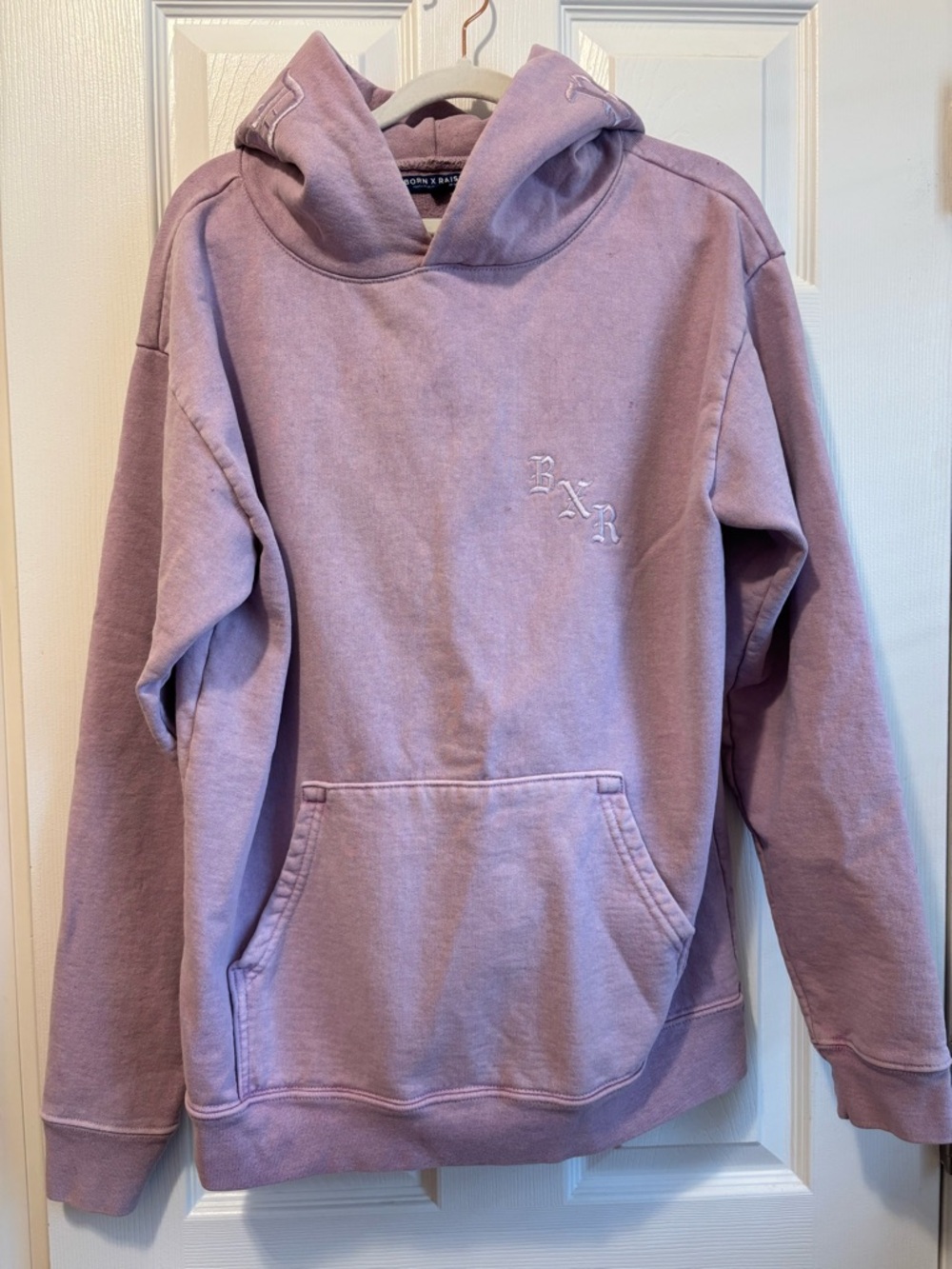 BORN X RAISED Lavender Pullover Hoodie